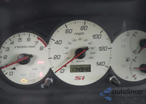 2003 Honda Civic Si from USA, damaged, VIN SHHEP33553U400487